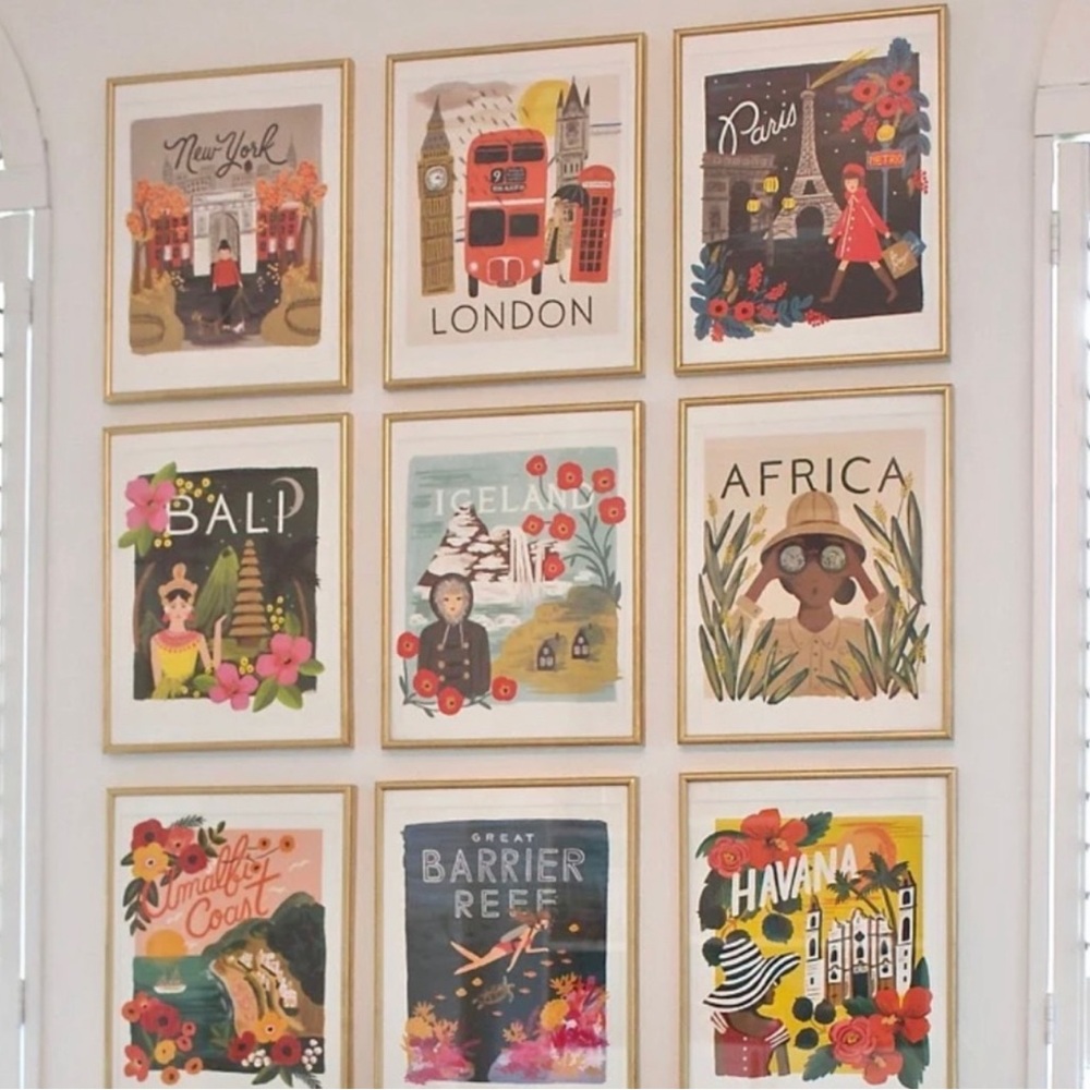 ISO Rifle Paper co 2015 Around the world calendar